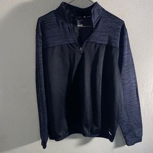 Tek Gear Black and Dark Blue Lightweight Jacket